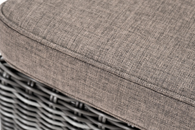 "Рим" шезлонг с подушкой, цвет графит